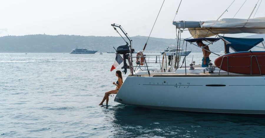 Private tour on a sailboat - Swim and paddle - Antibes Cape - Key points at a glance