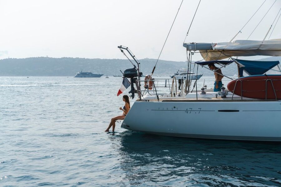Private tour on a sailboat - Swim and paddle - Antibes Cape - The 45-minute cruise around Cap d’Antibes