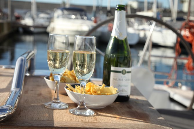 Private Tour: Romantic Sailing Tour from Barcelona - Barcelona’s skyline from the Mediterranean