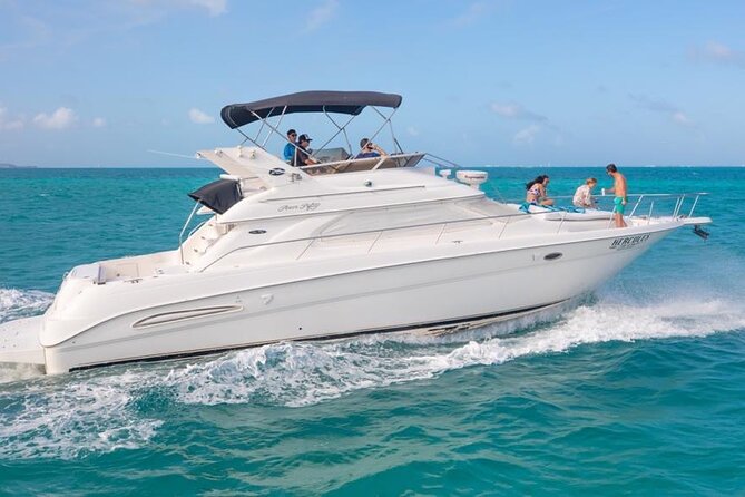 Private Yacht - 46 ft SeaRay Cancun Bay Snorkel 23P4 - Food, photography, and extra spending