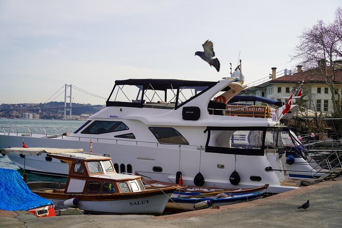 Private Yacht Cruise on Bosphorus - Ortaköy Mosque and the first Bosphorus Bridge