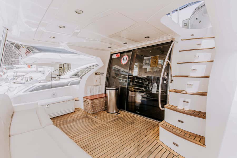 Private Yacht Dubai: 56ft - Dubai Marina and Jumeirah Beach Residence from the water