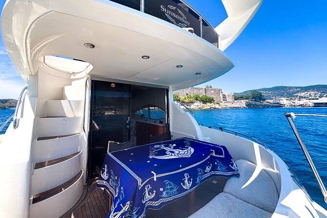 Private Yacht Tour in Bodrum at Sunset with Dinner - 3 Hours - Swimming, snorkeling, and fishing without a packed schedule