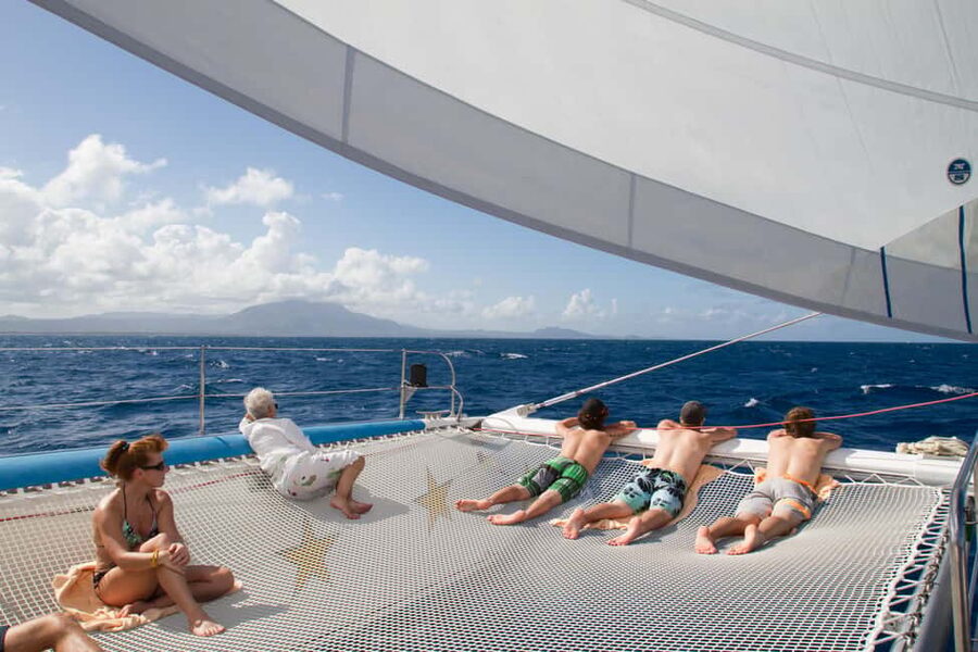 Puerto Plata: Catamaran Snorkeling Trip w/ Buffet & Open Bar - A Spacious Catamaran With Room to Settle In