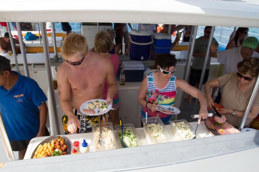 Puerto Plata: Catamaran Snorkeling Trip w/ Buffet & Open Bar - Sailing Downwind Toward Ocean World