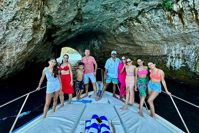 Puerto Vallarta Private Yacht Adventure: 5 Hours + 1 Hour Free. - Snorkeling around the arches of Mismaloya