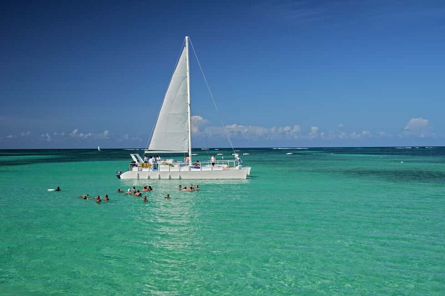Punta Cana Happy Hour Sailing Cruise - Boarding with a welcome drink and safety briefing