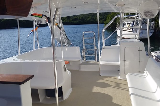 Punta Cana Private Catamaran Cruise with Drinks and Light Snacks - Punta de los Nidos: the boat slide and splash stop