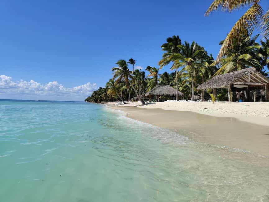 Punta Cana - Santo Domingo: Saona Island VIP Catamaran Tour - Getting from your pickup point to Bayahibe