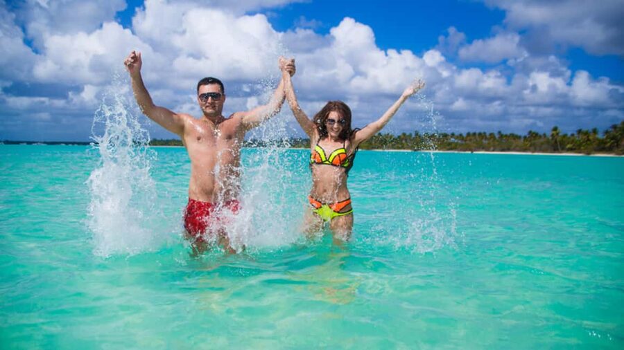Punta Cana: Saona Island All Included Open Bar Catamaran - Bayahibe to Saona by music-filled catamaran