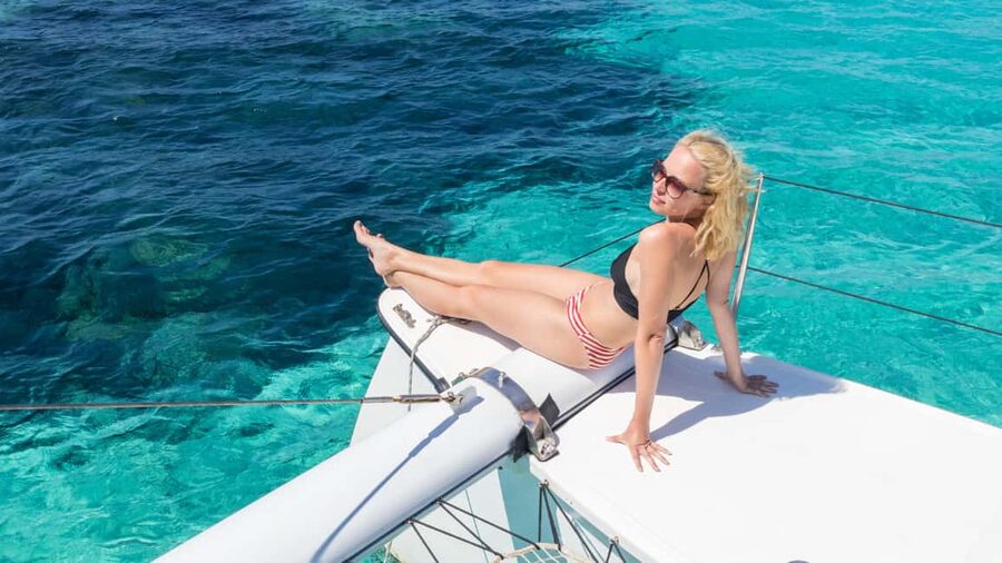 Punta Cana: Saona Island Catamaran Tour with Food & Open Bar - The 1.5-hour ride from Punta Cana