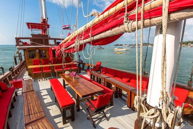 Red Baron Chinese Sailboat Tour from Koh Samui - A full day on Koh Samui’s red-sailed junk
