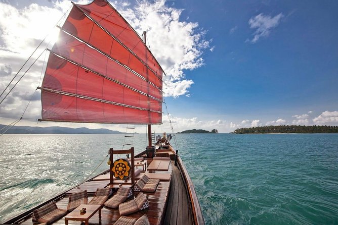 Red Baron Chinese Sailboat Tour from Koh Samui - Koh Phangan for an island-focused sailing day