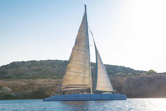 Relaxing Adults-only Blue Lagoon Catamaran Trip from Ayia Napa - From Green Bay Jetty to a full day at sea