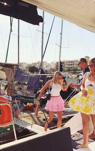 Rethymno: Sunset Catamaran Cruise - Sushi & Open Bar - What to Bring and What to Expect