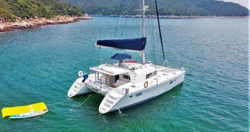 Rhodes: All inclusive Catamaran Escape with Lunch & Drinks - Ladiko Bay and lunch on board