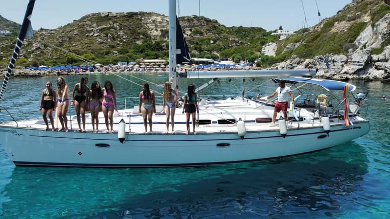 Rhodes: Sunset Catamaran Cruise with Snack, Fruits & Drinks - What the $58 price really includes