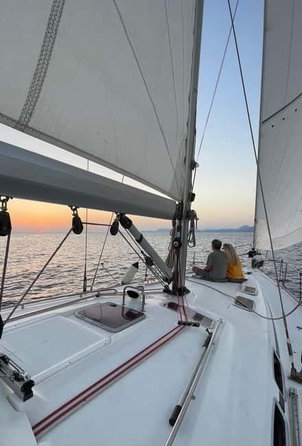 Rhodes: Sunset Catamaran Cruise with Snack, Fruits & Drinks - Kallithea Springs: the main reason to book