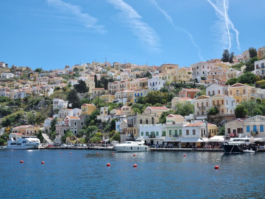 Rhodes: Symi Yacht Tour with Unlimited Drinks and Transfer - Greek food and unlimited drinks improve the value