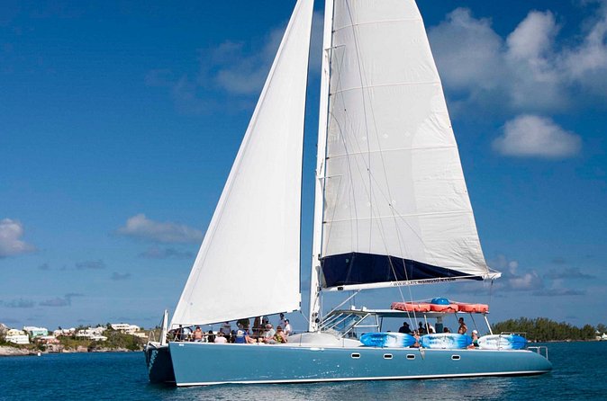 Rising Son Catamaran Adventure in Bermuda - The boat, space, and group size