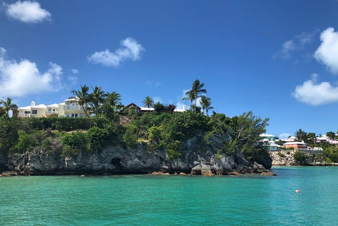 Rising Son Catamaran Adventure in Bermuda - The swimming stop and reef time