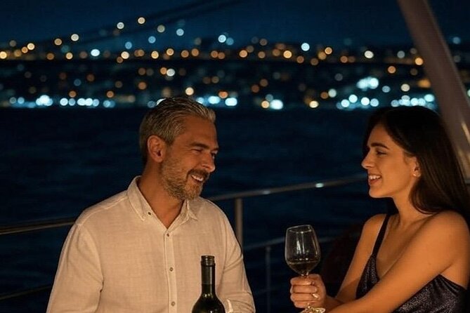 Romantic Night Cruise Live Violinist - Çırağan Palace and the Ottoman waterfront