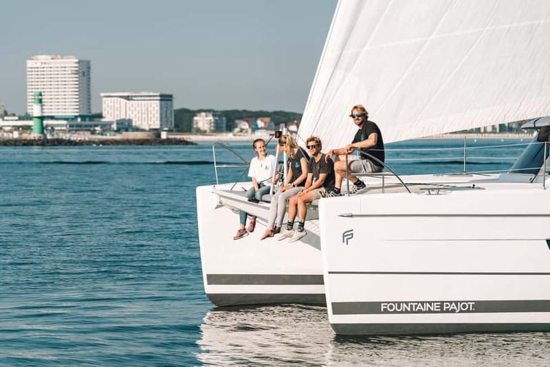 Rostock: Half-Day, Full-Day or Sunset Catamaran Cruise - Three to four hours on the Baltic Sea