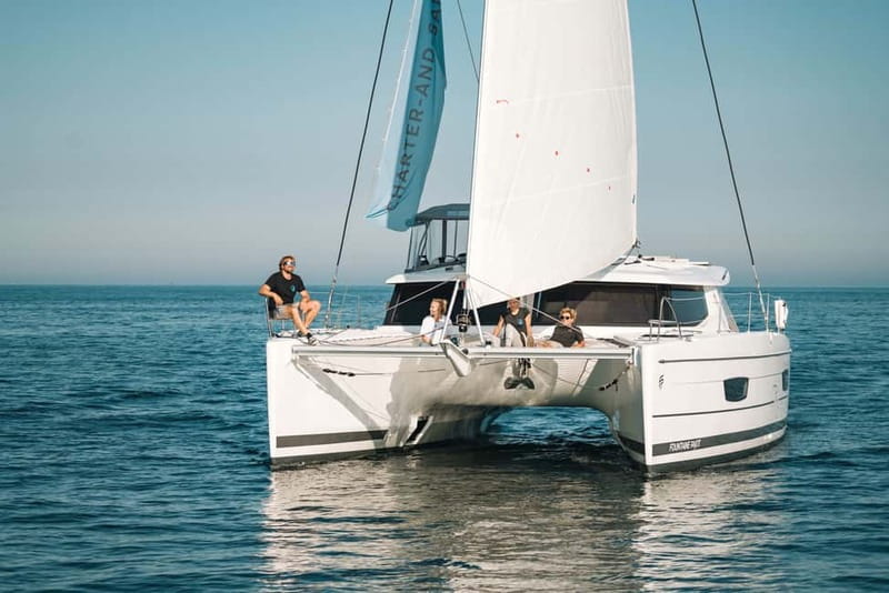Rostock: Half-Day, Full-Day or Sunset Catamaran Cruise - Wind makes the difference