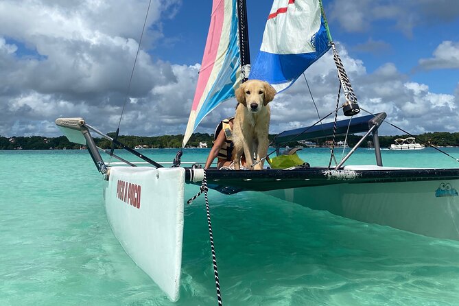 Sail away! Hobie Cat Tour Bacalar - Pirate Channel, where history meets shallow water