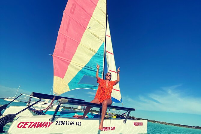 Sail away! Hobie Cat Tour Bacalar - Black Cenote and the lagoon’s changing colors