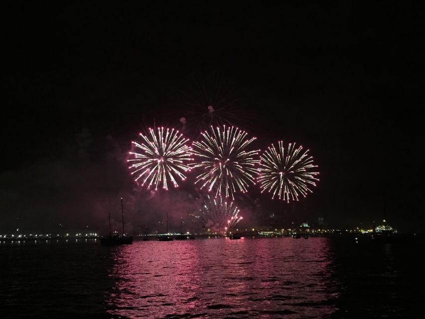 Sail into 2026: Lisbon Fireworks from the River - Cheese boards, sausage, and Portuguese holiday sweets