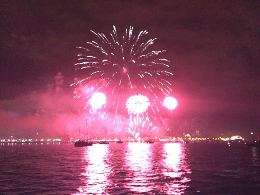 Sail into 2026: Lisbon Fireworks from the River - What the open bar really adds