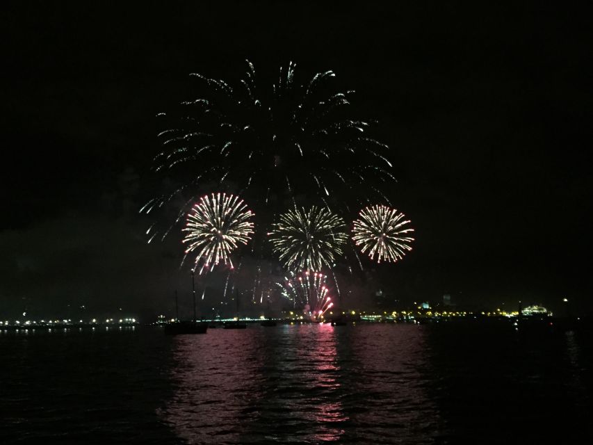 Sail into 2026: Lisbon Fireworks from the River - Fireworks at Commerce Square