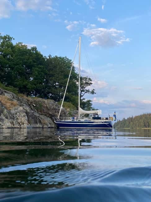 Sail & See -Private sailing Tour with Swimming & Sightseeing - Four hours on Stockholm’s quieter side