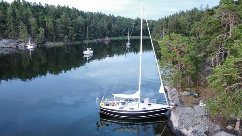 Sail & See -Private sailing Tour with Swimming & Sightseeing - Leaving Solna strandväg for City Hall