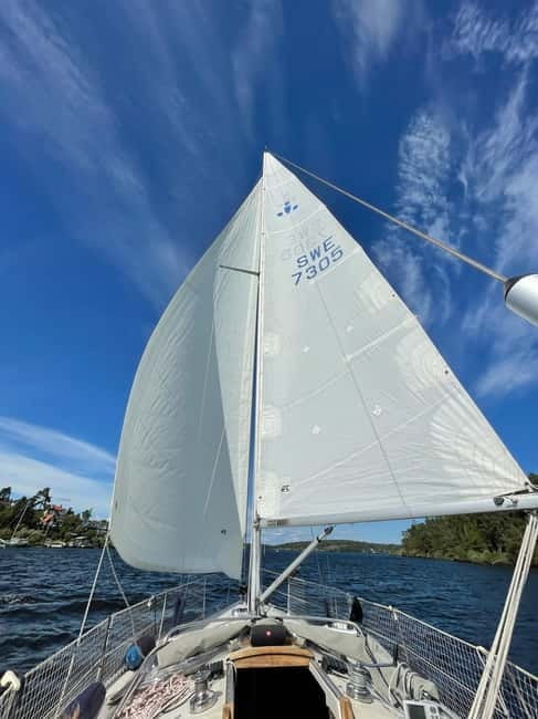 Sail & See -Private sailing Tour with Swimming & Sightseeing - Riddarholmen and Kungsholmen from the water