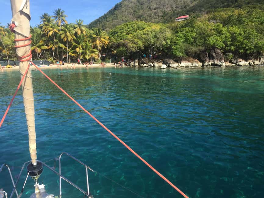 Sailing and Snorkeling Day Tour to Les Saintes - A second swim above a shipwreck
