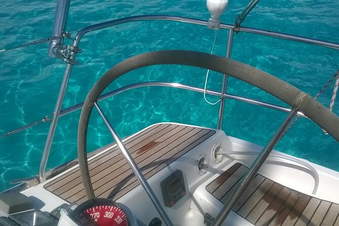 Sailing boat from Santa Teresa di Gallura to the Maddalena Archipelago - Razzoli, Santa Maria, and the Port Madonna lagoon