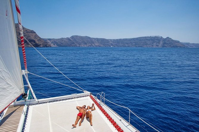 Sailing Catamaran Cruise in Santorini with BBQ, Drinks and Transfer - Is $95.53 a fair price?
