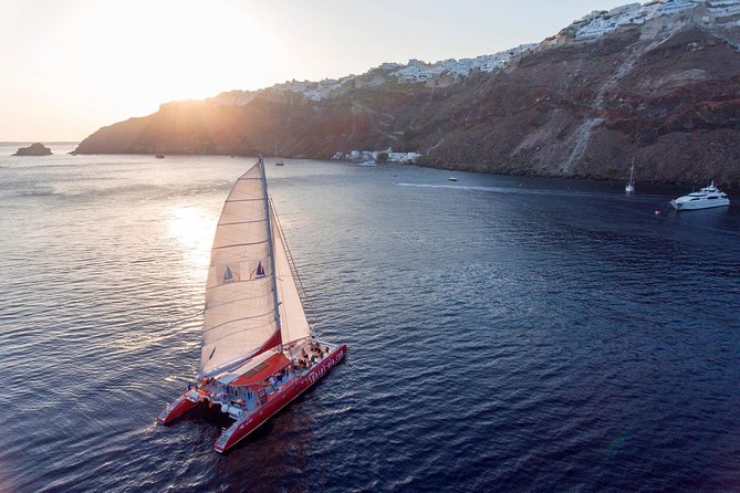 Sailing Catamaran Cruise in Santorini with BBQ, Drinks and Transfer - Practical advice for a smoother day