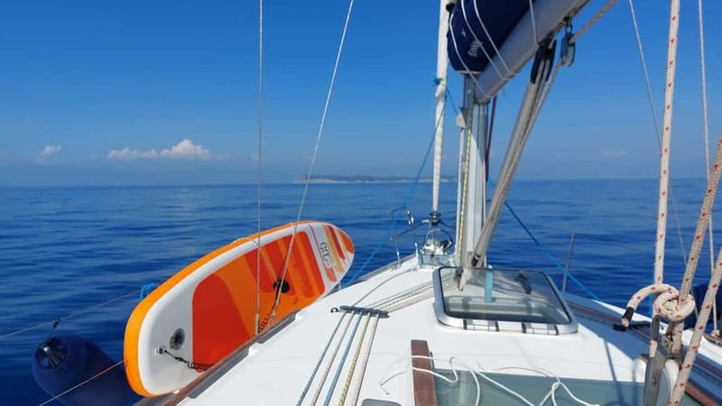 Sailing tour on Salento coast - Leaving Gallipoli from Marina Yachting Portolano