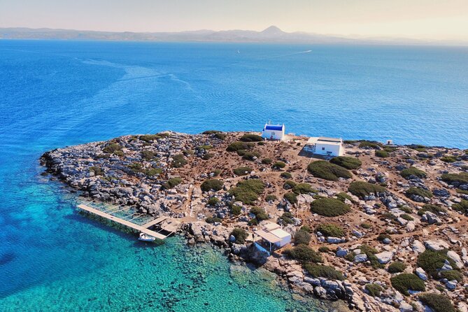 Sailing Trip to Dia with Snorkeling, Dining & Sunset Option - Sailing out from Heraklion toward Dia Island