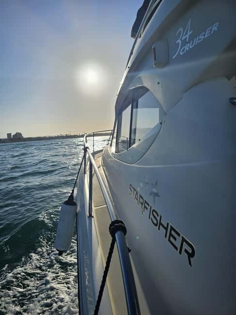 Sailing with sunset and swim in the sea - Captain Manuel and the tone on board
