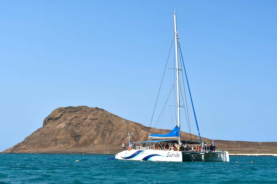 Sal: All-Inclusive Half-Day Lounge Catamaran Cruise - What the four-hour schedule feels like