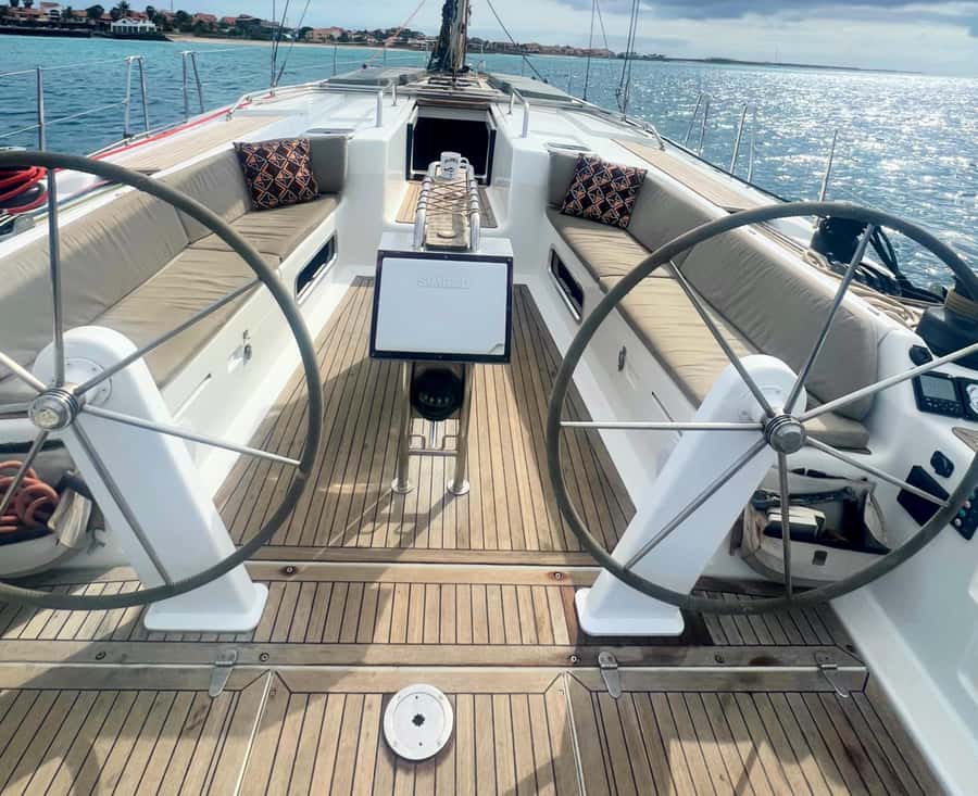 Sal, Cape Verde: Half day on Cuba Libre sailing yacht - Drinks, music, and the tuna snack