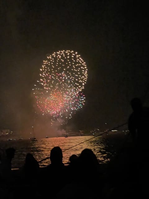 Salou's Fireworks 15th August Sail Catamaran - What the price means at $51 per person
