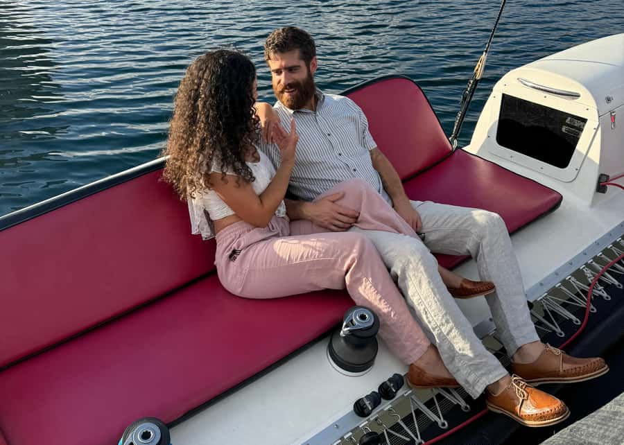 San Diego Bay: 2.5 hour Pure Catamaran Sailing Cruise - Sunset timing and the best seat on board
