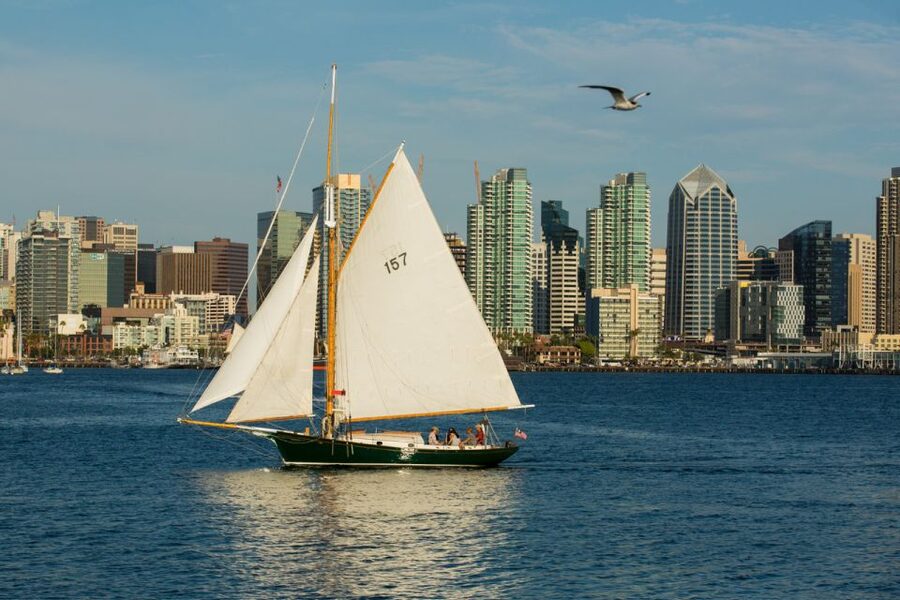 San Diego: Classic Yacht Sailing Experience - Meeting Captain Philip at Safe Harbor Sunroad Marina