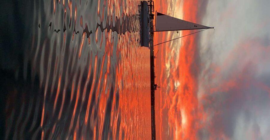 San Diego: San Diego Bay Sunset & Daytime Sailing Experience - The USS Midway from the bay