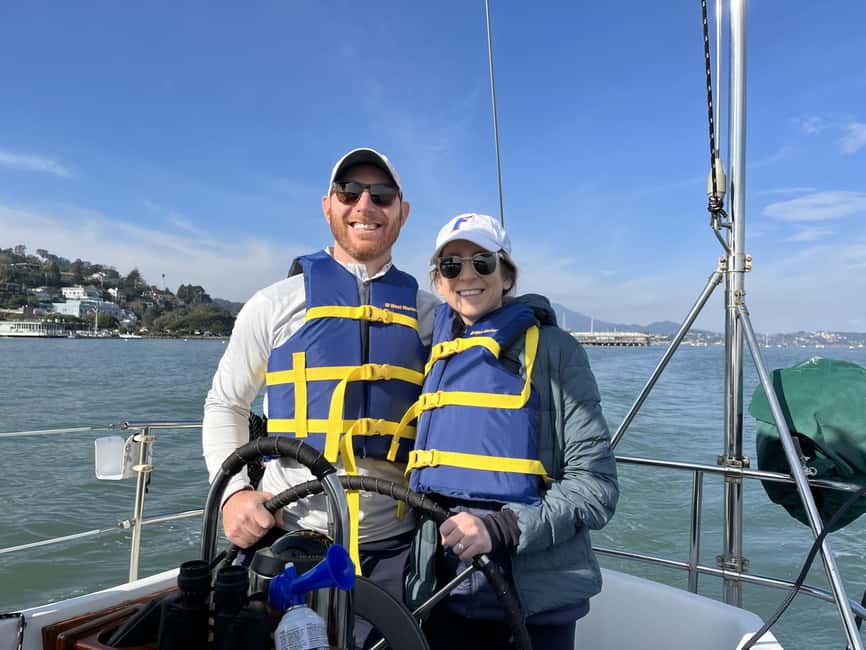 SAN FRANCISCO: (2hr) Interactive Sailing Experience - Getting close to Alcatraz